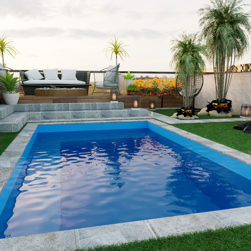 fiji fiberglass pool